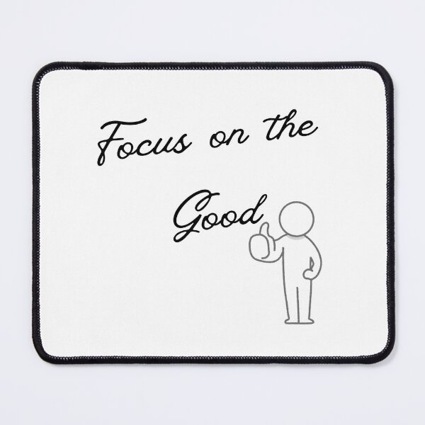 Item preview, Focus on the Good | Positivity & Optimism Line Art designed and sold by LensDyn™.