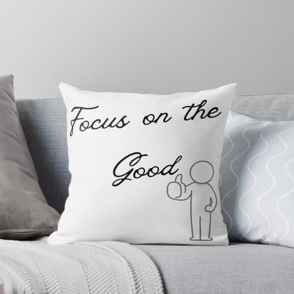 Item preview, Focus on the Good | Positivity & Optimism Line Art designed and sold by LensDyn™.