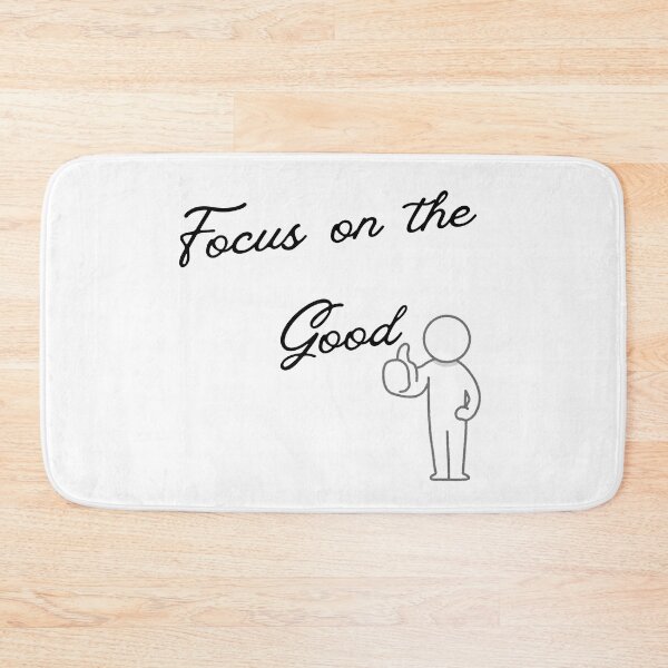 Item preview, Focus on the Good | Positivity & Optimism Line Art designed and sold by LensDyn™.