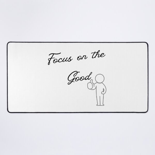 Item preview, Focus on the Good | Positivity & Optimism Line Art designed and sold by LensDyn™.