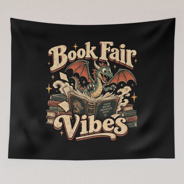 Item preview, Book Fair Vibes designed and sold by TheEndDesign.