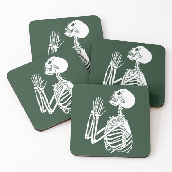 Item preview, Awith a Skeleton Front and Center. A Halloween Gift designed and sold by MarbetVillage.