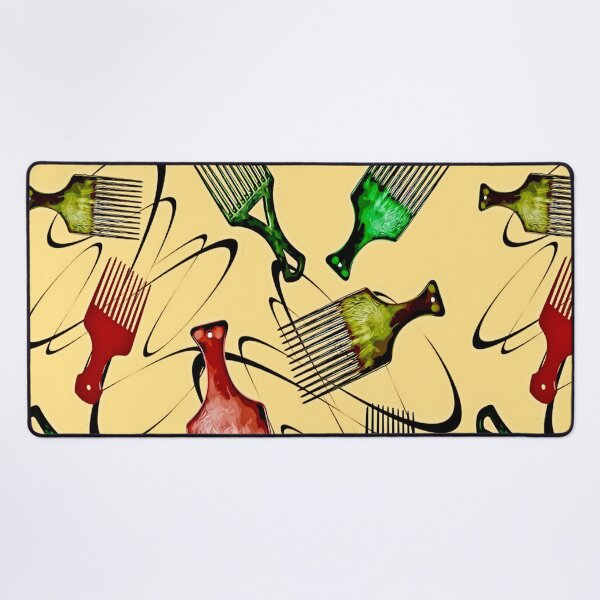 Item preview, Afro comb -  Beige designed and sold by Yamy Morrell Art and Design.