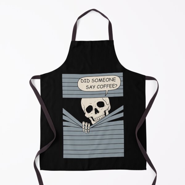 Item preview, Coffee Skeleton – Did Someone Say Coffee? designed and sold by SakuraHaven.
