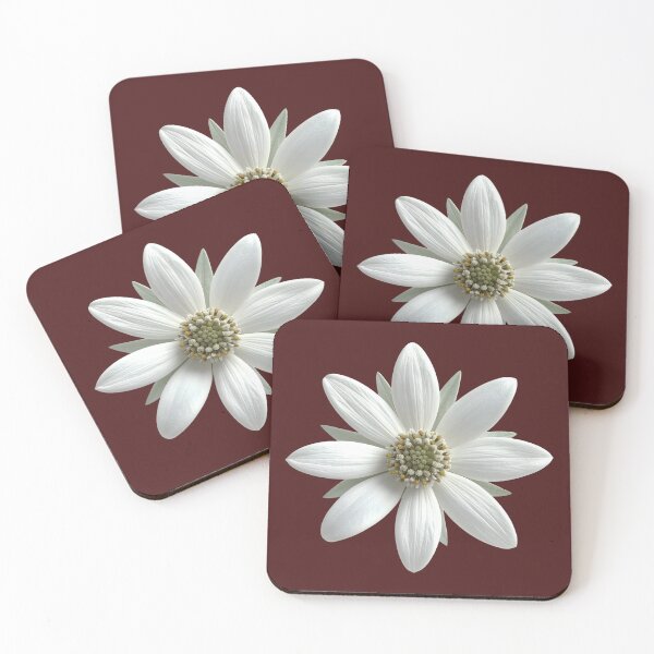 Item preview, Minimalist Burgundy Deep Wine Daisy Flower Floral Pattern designed and sold by ​Jyoti Digital Artist.