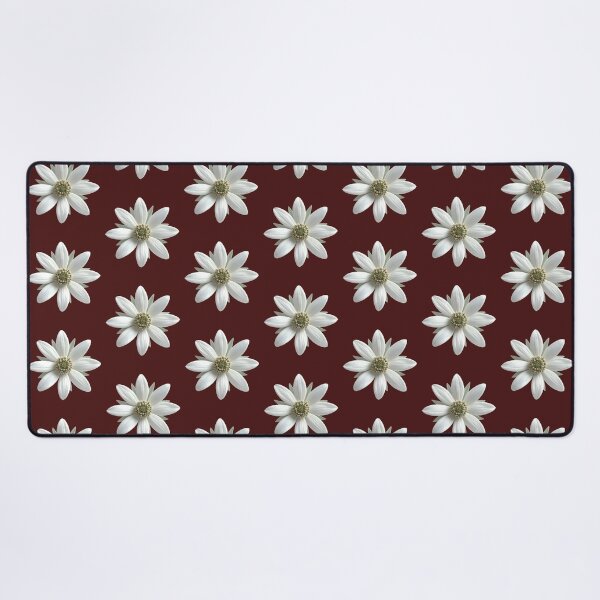 Item preview, Minimalist Burgundy Deep Wine Daisy Flower Floral Pattern designed and sold by Jyoti Digital Artist.