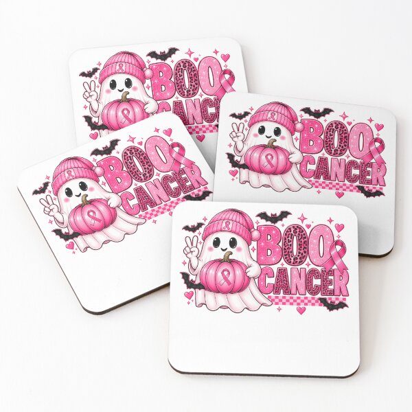 Item preview, Boo Cancer Pink Ribbon Halloween Ghost designed and sold by KireVeronica.