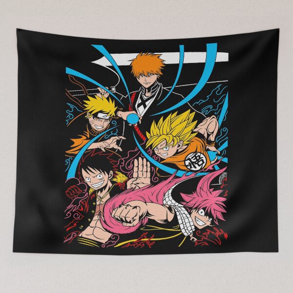 Item preview, Iconic Shonen Anime Characters designed and sold by zozosazap.