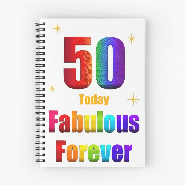 Item preview, 50 Today - Fabulous Forever designed and sold by GreenNBlue.