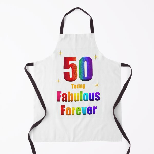 Item preview, 50 Today - Fabulous Forever designed and sold by GreenNBlue.