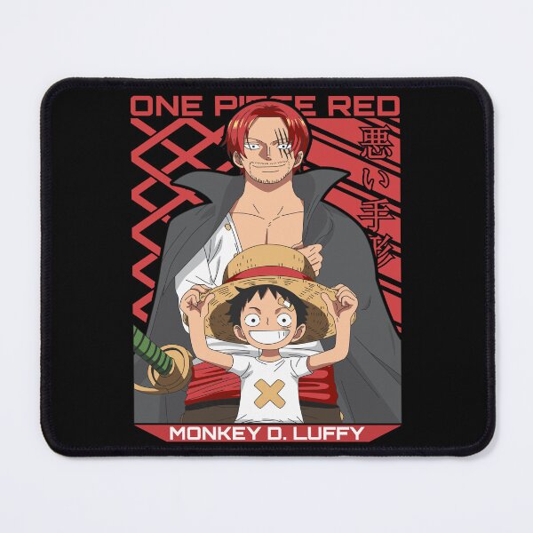 Item preview, One Piece Red Monkey D. Luffy Shanks designed and sold by zozosazap.