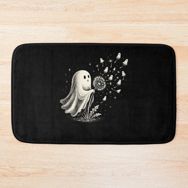 Item preview, Cute Ghost Blowing Dandelion Wish Funny Halloween Spooky designed and sold by Alzasshop.