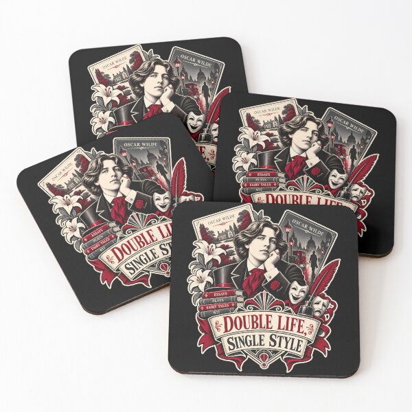 Item preview, Oscar Wilde Double Life Single Style Travel Portrait designed and sold by Fenay Designs.