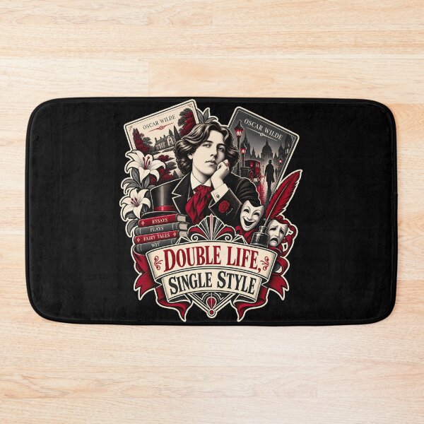 Item preview, Oscar Wilde Double Life Single Style Travel Portrait designed and sold by Fenay Designs.