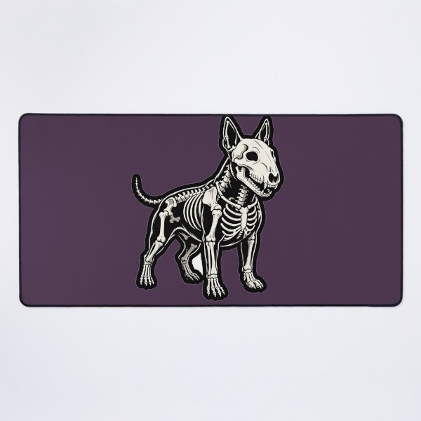 Item preview, Bull Terrier Skeleton Halloween Dog designed and sold by LunaAdventurer.