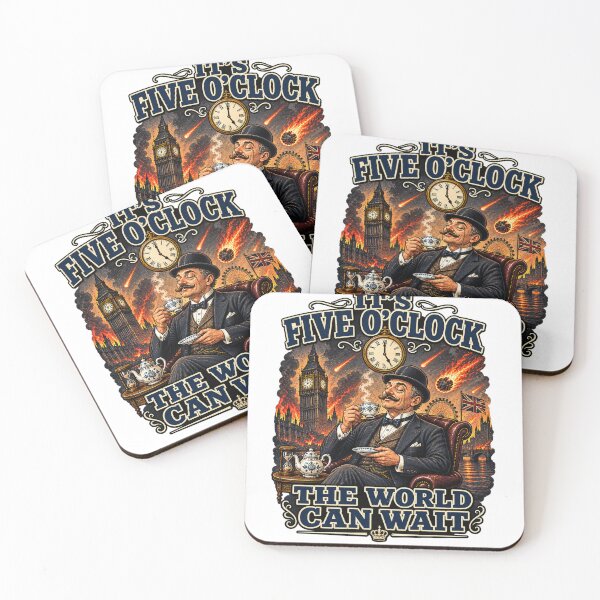 Item preview, Five O'Clock Tea While London Burns designed and sold by PRINTIONAL.
