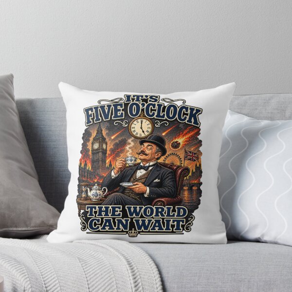 Item preview, Five O'Clock Tea While London Burns designed and sold by PRINTIONAL.