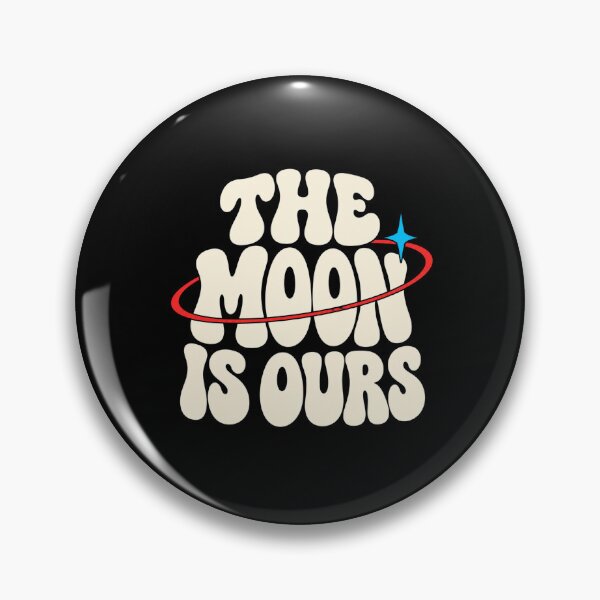 Item preview, moon landing retro cosmic space graphic for explorers designed and sold by ROUX-ART.