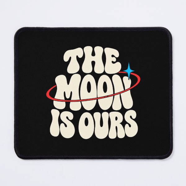 Item preview, moon landing retro cosmic space graphic for explorers designed and sold by ROUX-ART.