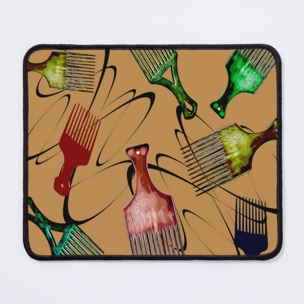 Item preview, Afro Comb-Brown designed and sold by Yamy Morrell Art and Design.