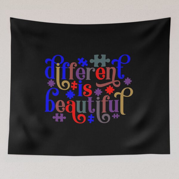Item preview, Different Is Beatiful designed and sold by tellit24seven.