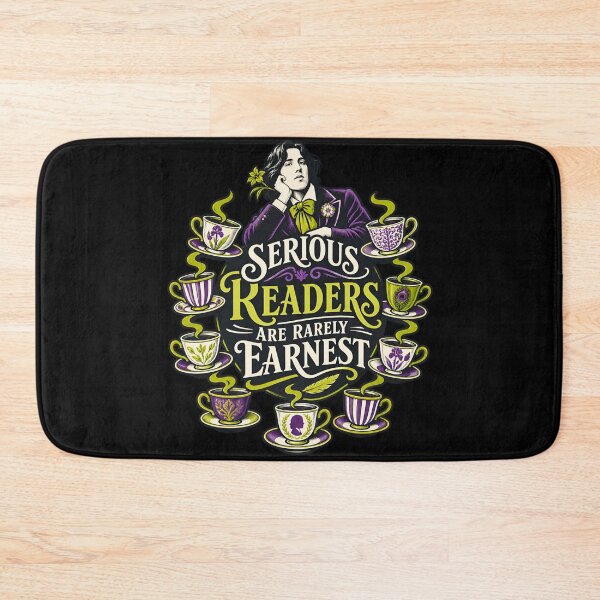 Item preview, Oscar Wilde Serious Readers Are Rarely Earnest Tea designed and sold by Fenay Designs.