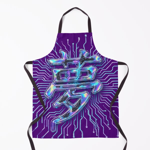 Item preview, Yume Dream Circuit — Neon Holographic Tech Symbol   夢サーキット・ネオンホログラフィックシンボル designed and sold by dragon580 // Waaa… the killer shark ran away.