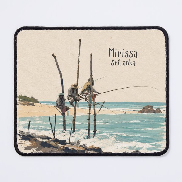 Item preview, Mirissa Sri Lanka Stilt Fishermen designed and sold by IslandWild Co.