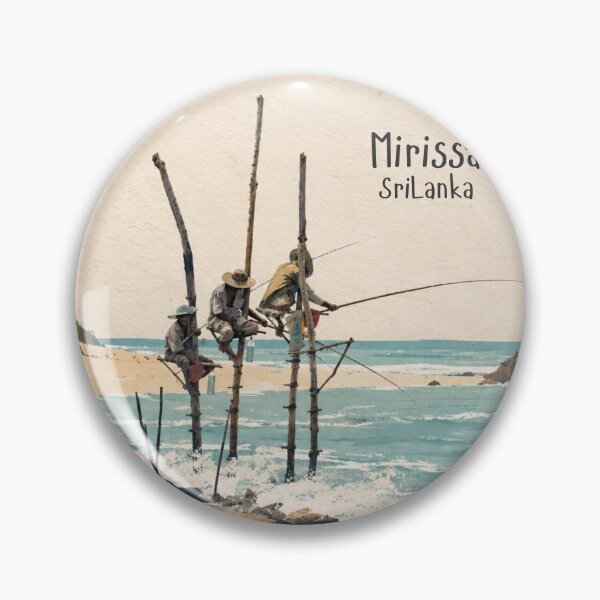 Item preview, Mirissa Sri Lanka Stilt Fishermen designed and sold by IslandWild Co.