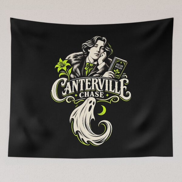 Item preview, Oscar Wilde Canterville Chase Neon Ghost designed and sold by Fenay Designs.