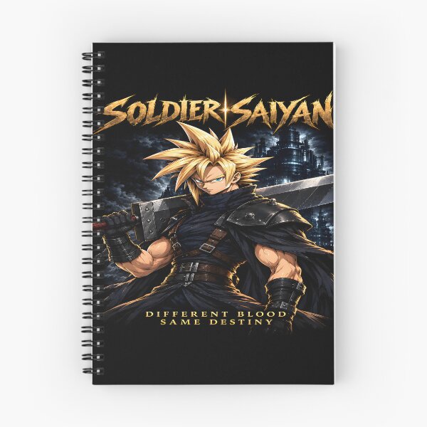 Item preview, Soldier Saiyan-Same Destiny illustration designed and sold by TTdesigns123.