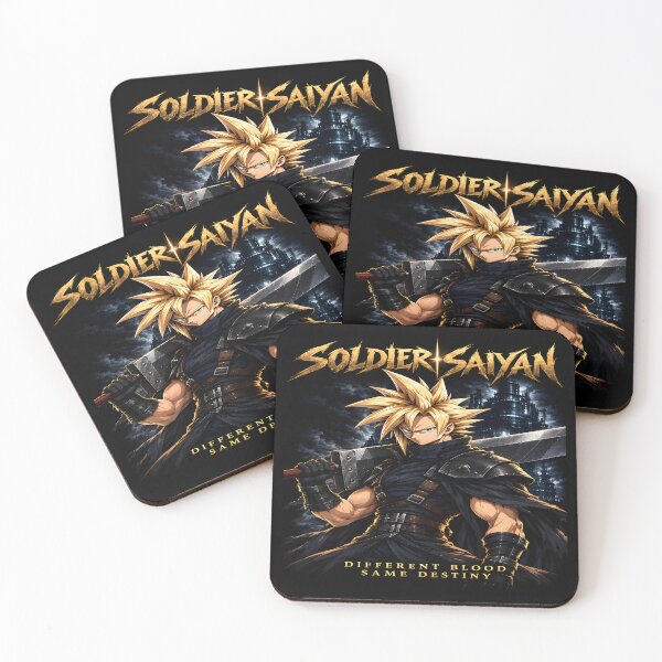 Item preview, Soldier Saiyan-Same Destiny illustration designed and sold by TTdesigns123.