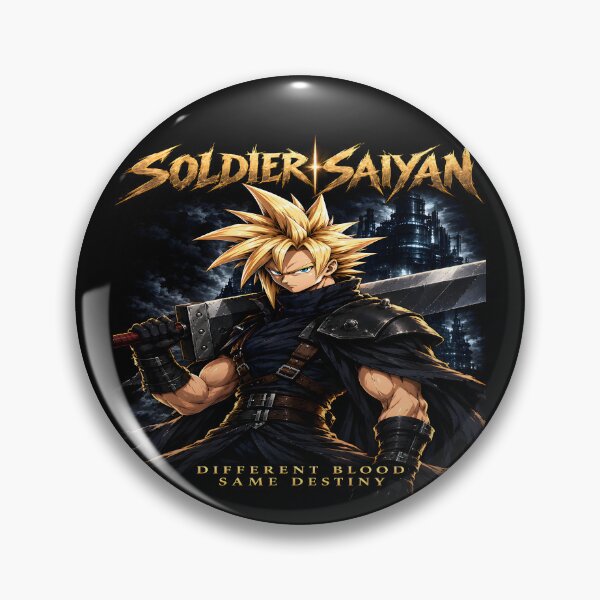 Item preview, Soldier Saiyan-Same Destiny illustration designed and sold by TTdesigns123.