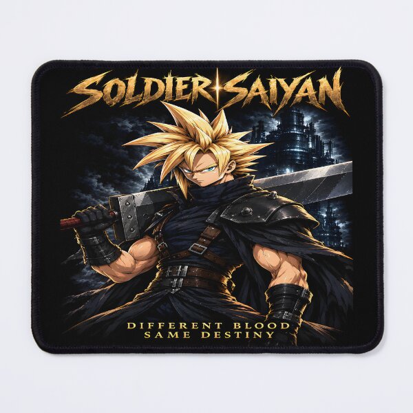 Item preview, Soldier Saiyan-Same Destiny illustration designed and sold by TTdesigns123.