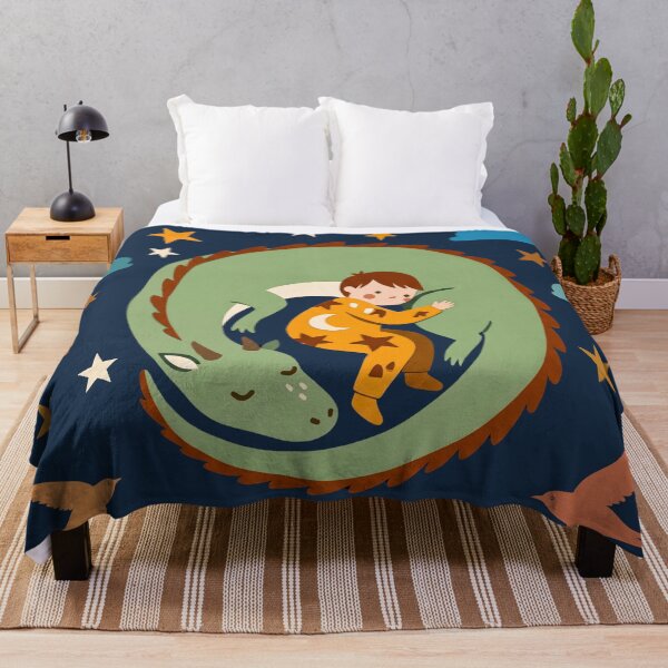 Item preview, Dragon Fantasy Print | Kids Room Blanket Tapestry Playroom designed and sold by monicabianca.