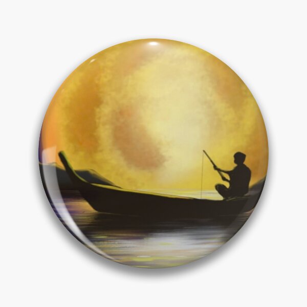 Item preview, moon and boat designed and sold by rrr-digitalarts.