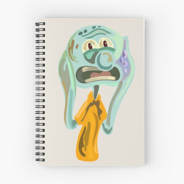 Item preview, Squidward Scream Painting designed and sold by jaxmorton963.