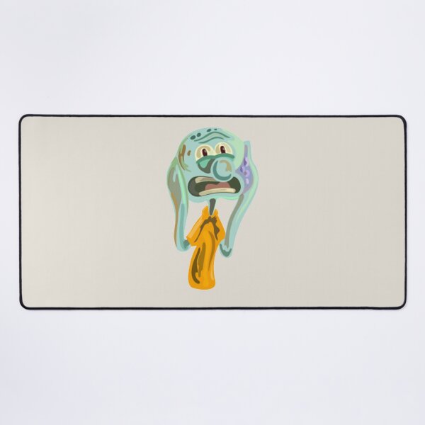 Item preview, Squidward Scream Painting designed and sold by jaxmorton963.
