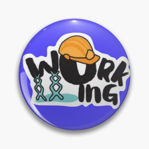 Item preview, Working Hard Hat Construction Graphic Sticker designed and sold by Scro-Ciob-Shop.