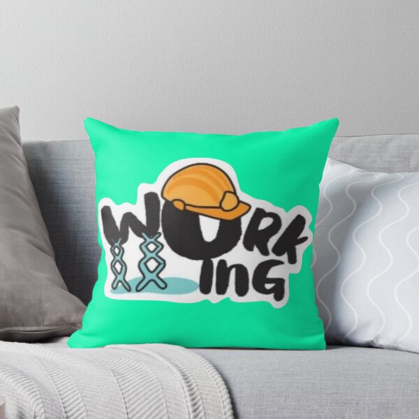 Item preview, Working Hard Hat Construction Graphic Sticker designed and sold by Scro-Ciob-Shop.