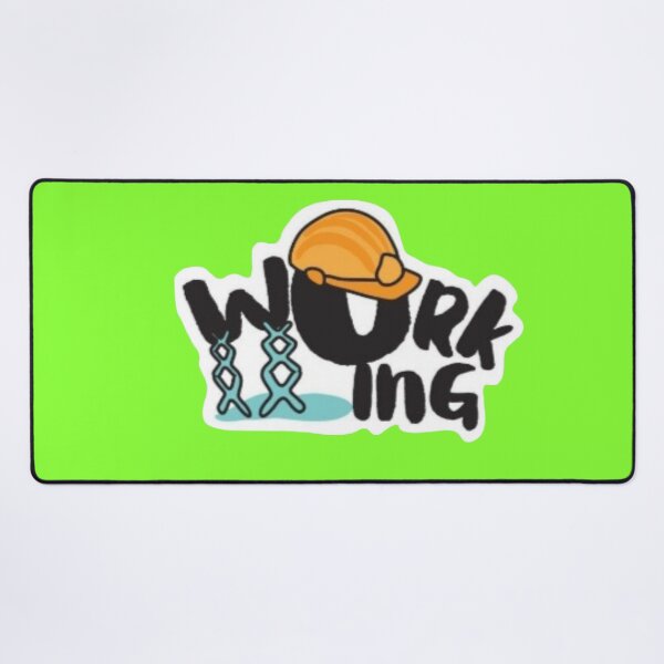 Item preview, Working Hard Hat Construction Graphic Sticker designed and sold by Scro-Ciob-Shop.