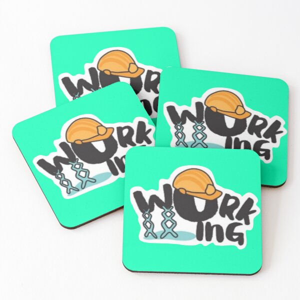 Item preview, Working Hard Hat Construction Graphic Sticker designed and sold by Scro-Ciob-Shop.