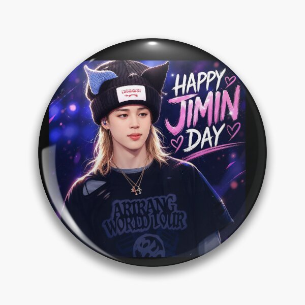 Item preview, HAPPY JIMIN DAY – Jimin Birthday Illustration, BTS ARMY Fan Art designed and sold by ManggaeJM.