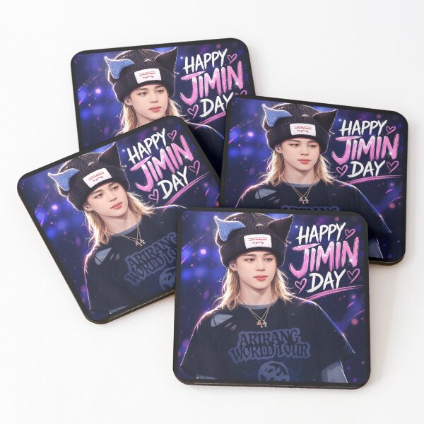 Item preview, HAPPY JIMIN DAY – Jimin Birthday Illustration, BTS ARMY Fan Art designed and sold by ManggaeJM.