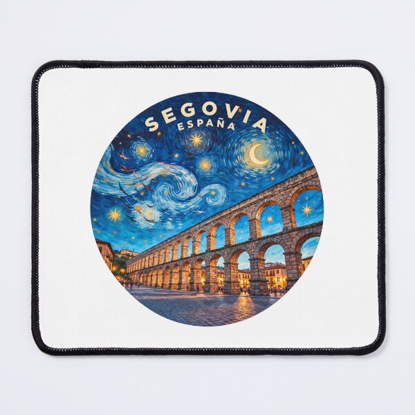 Item preview, Segovia España: Roman Aqueduct Starry Night designed and sold by CircinusStore.