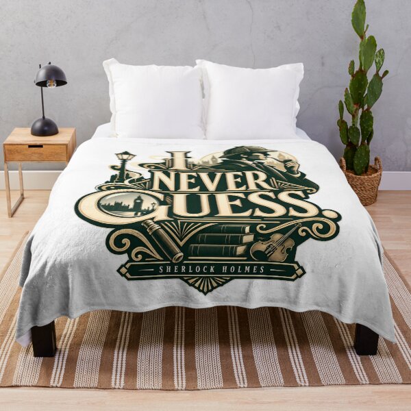 Item preview, Sherlock Holmes: I Never Guess – London Emblem designed and sold by Fenay Designs.