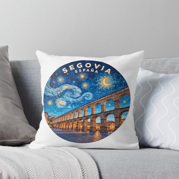 Item preview, Segovia España: Roman Aqueduct Starry Night designed and sold by CircinusStore.