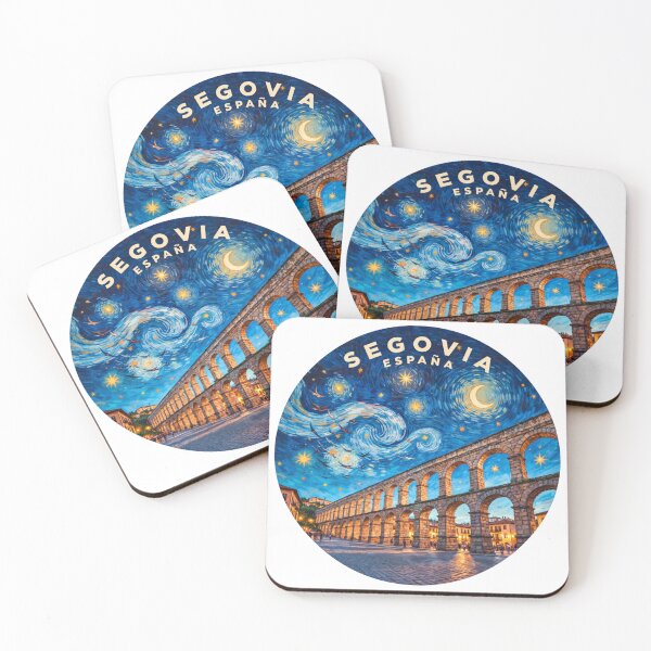 Item preview, Segovia España: Roman Aqueduct Starry Night designed and sold by CircinusStore.