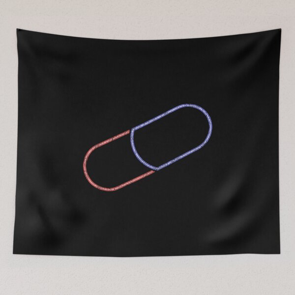 Item preview, Neon Capsule Good For Health Bad For Education Pill Akira Distressed designed and sold by Power Up Prints.