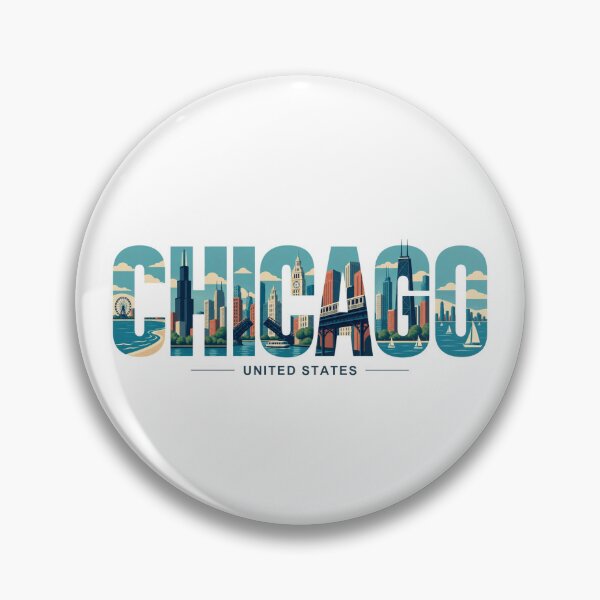 Item preview, chicago - usa designed and sold by zzinthestore.